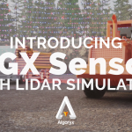 AGX LIDAR Simulation