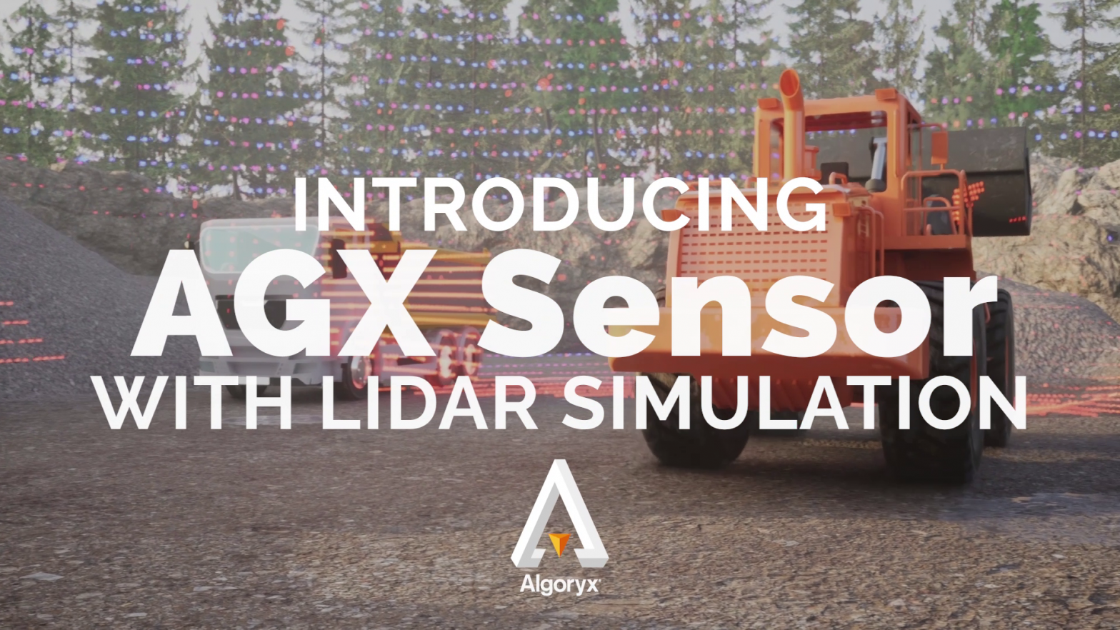 AGX LIDAR Simulation